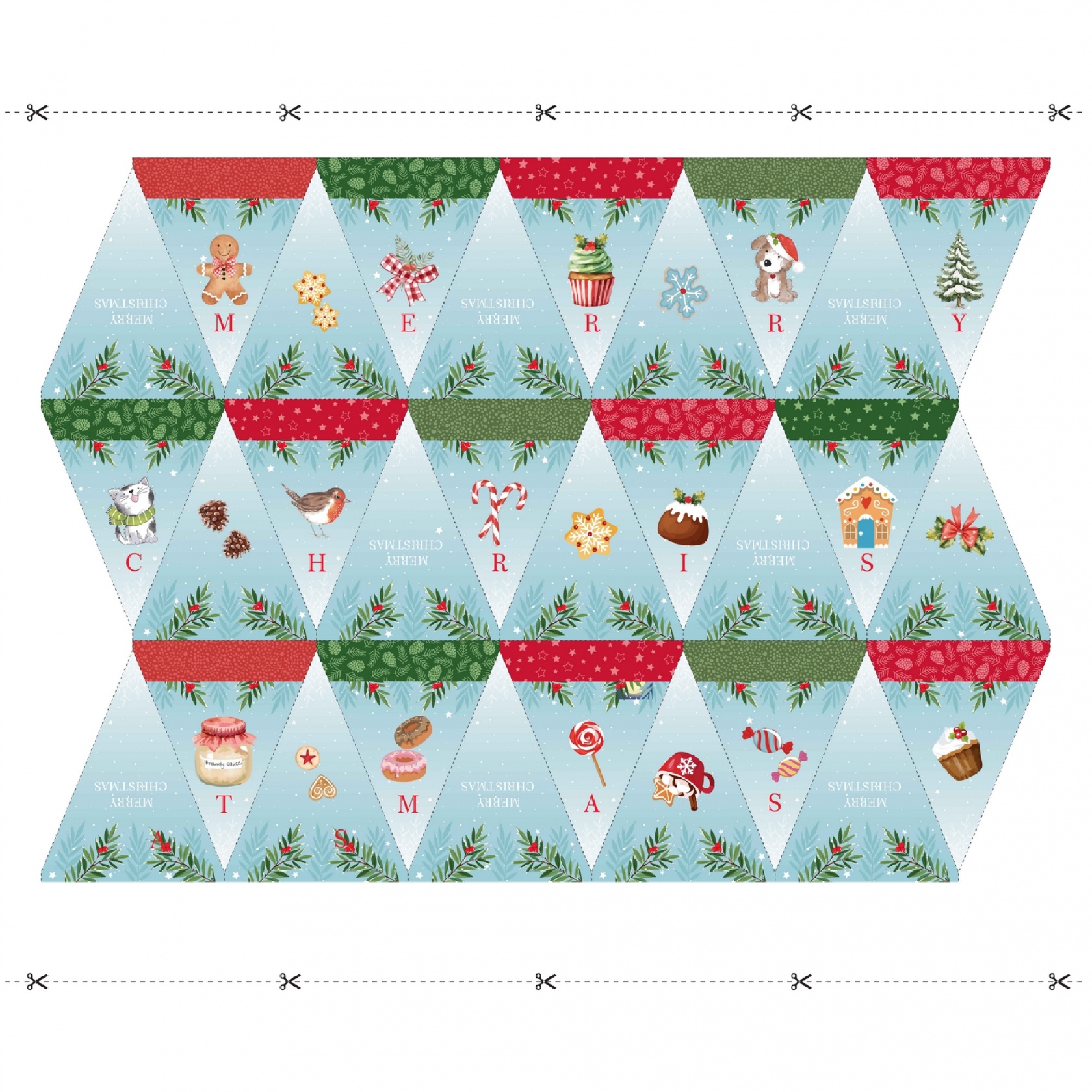 Gingerbread Bunting